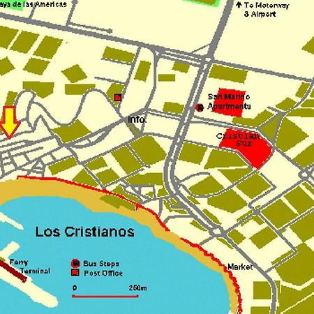 Ocean View Over Los Cristianos, Playa Las Vistas, Wifi ลอส กริสเตียนอส ภายนอก รูปภาพ
